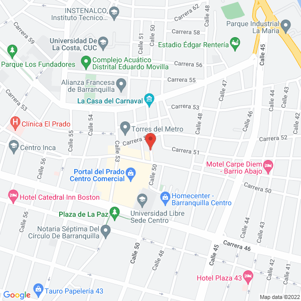 Map of Soluciones Arquitectonicas Grupo Constructor S.A.S.