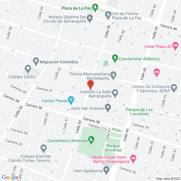 Map of Urbaseo Group S.A.S. Sigla Urbagroup S.A.S.