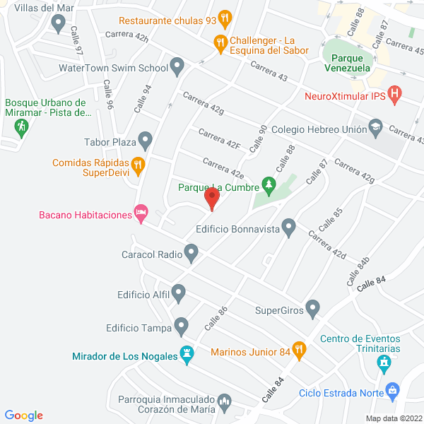 Map of Vasni S.A.S.