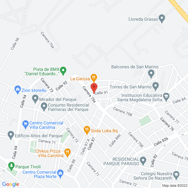 Map of Vecar Construcciones S.A.S.