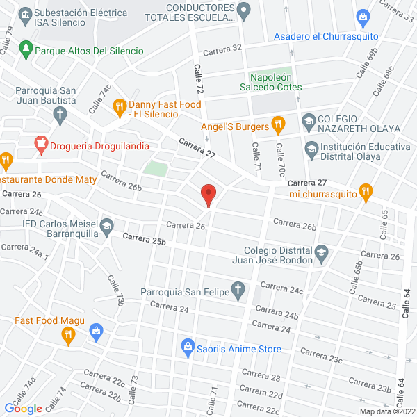 Map of Vibe Ingeniería S.A.S.
