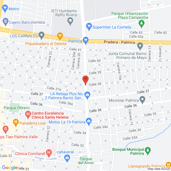 Map of Distri Sevilla Sd