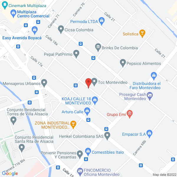 Mapa de Bive S.A.S.