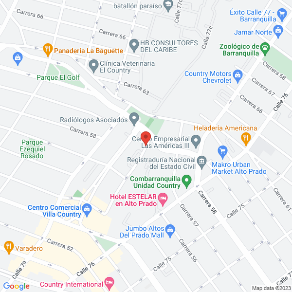 Map of Serfinco