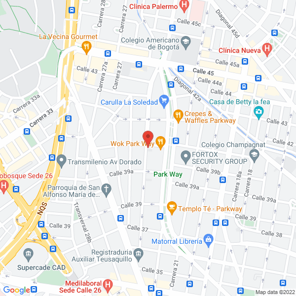 Mapa de S.O.S. Informática S.A.