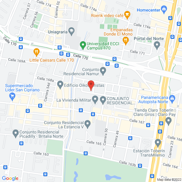 Mapa de Ana Silvia García Ltda.