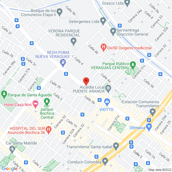 Mapa de C Ys Asesorías Empresariales.