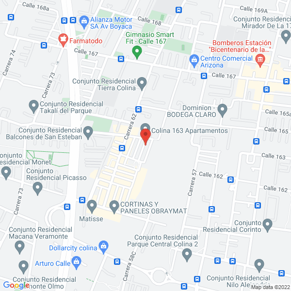 Mapa de Comercializadora En Linea