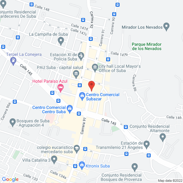 Mapa de Centro De Copiado G & S