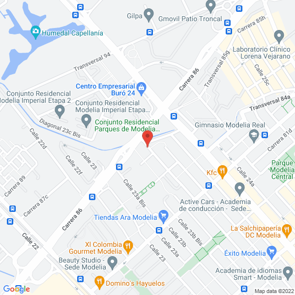 Mapa de Sorprender Colombia