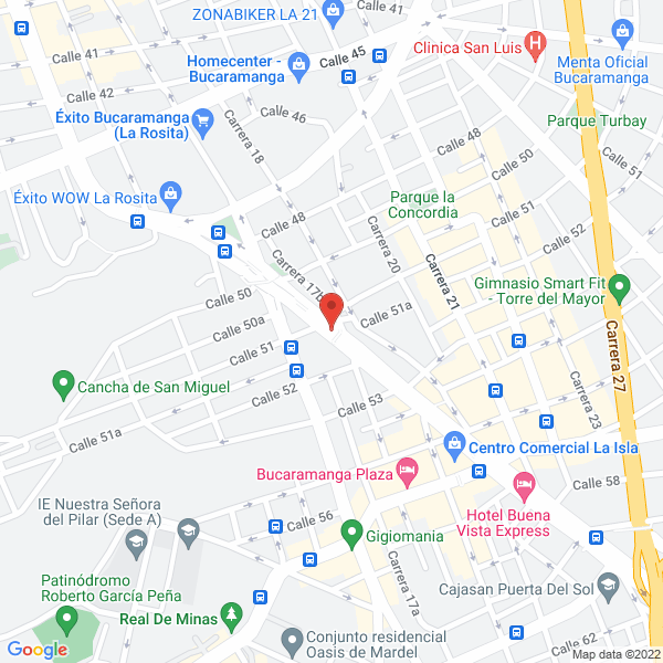 Map of Sos Soluciones Integrales S.A.S.