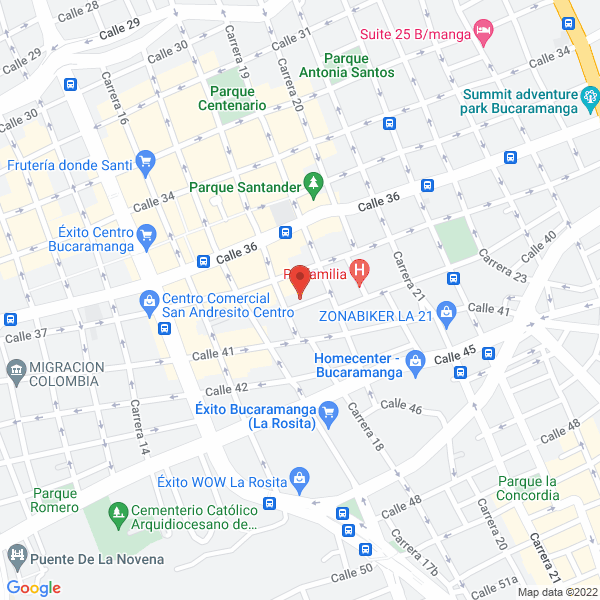 Map of A.C. Distrielectricas