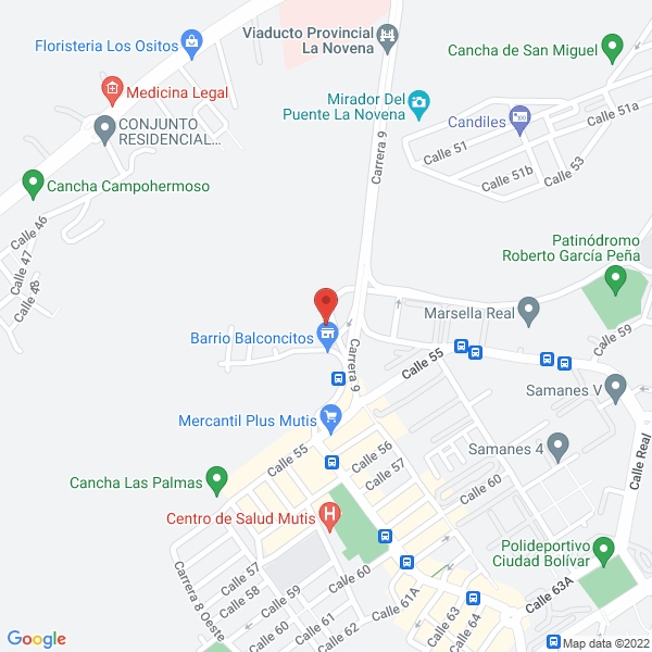 Map of Academia De Bordados Elizabeth