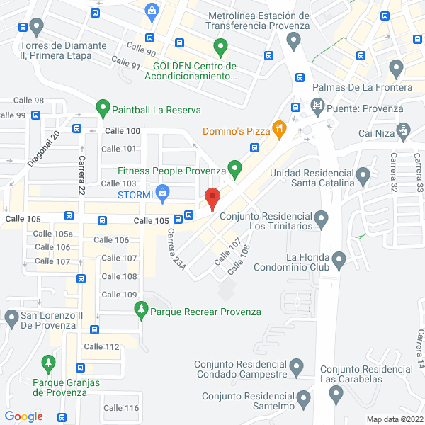 Map of Academia De Conducción Señora Bucaramanga