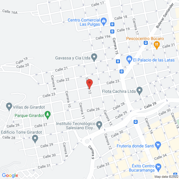 Map of Academia Y Sala De Belleza Glomarly