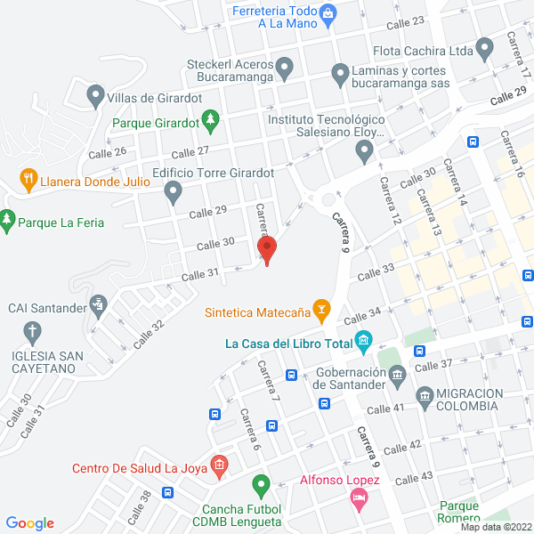 Map of Agencia De Viajes Francitours