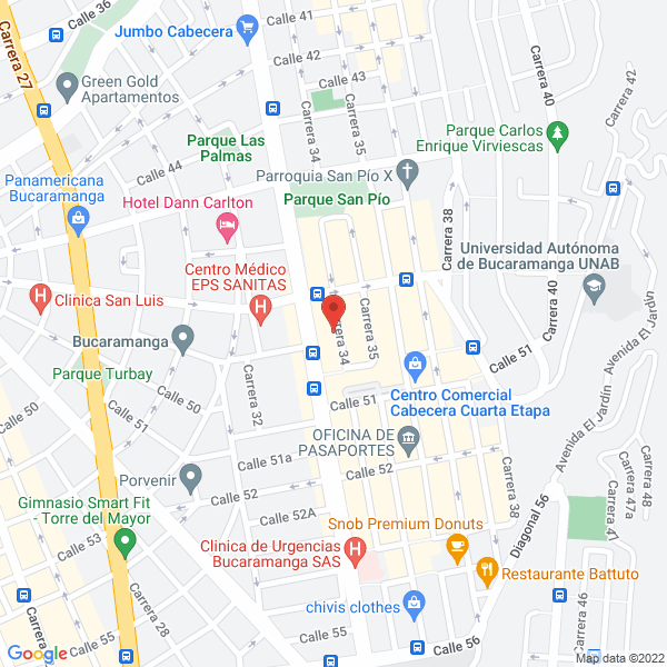 Map of Agencia Ink Presión