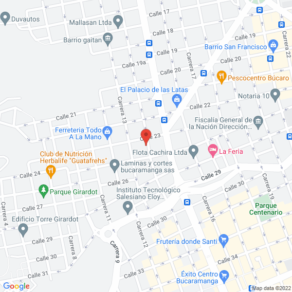 Map of Agro-Rodamientos