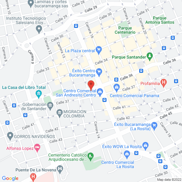 Map of Inmobiliaria Hernández