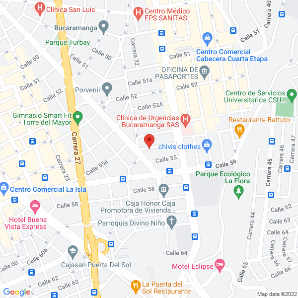 Map of Inscel Ltda