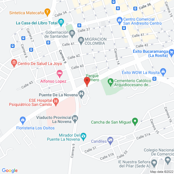 Map of Instalaciones Elkin