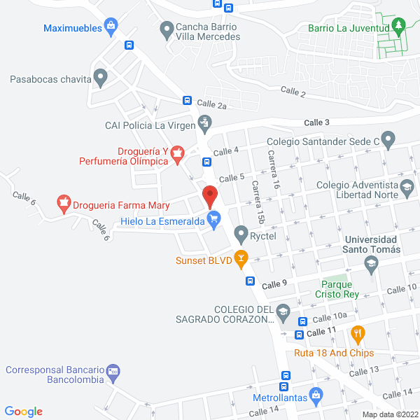 Map of Instituto Educativo Génisis Del Saber