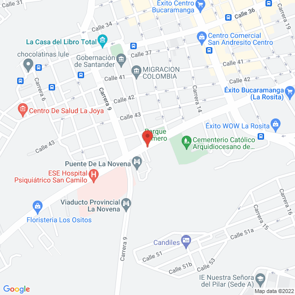 Map of Instituto Ideales