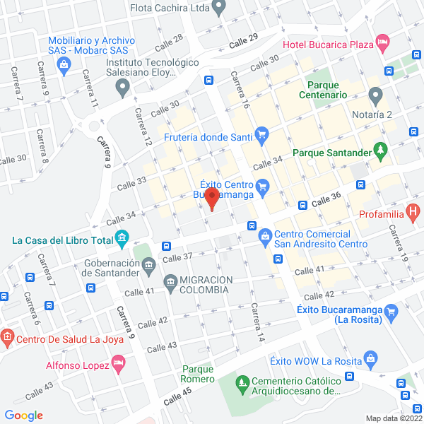 Map of Integrales La 35