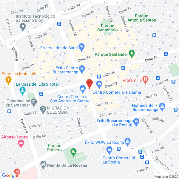 Map of International Stuff Ltda.