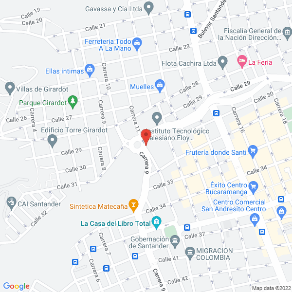 Map of Novamarcas