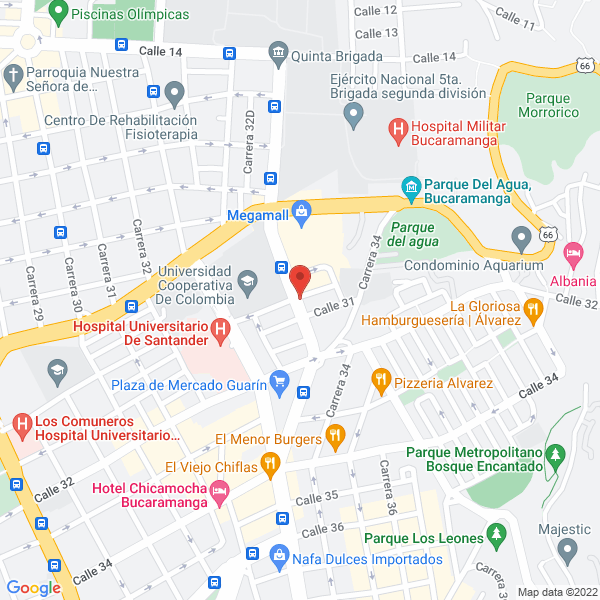 Map of Optica Ultra Violeta
