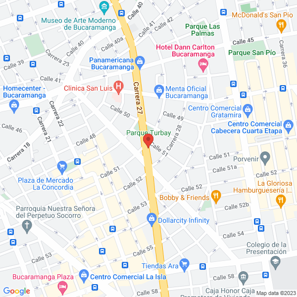 Map of Palto Ltda.