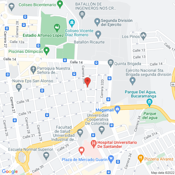 Map of Panadería Albania