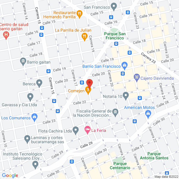 Map of Al Pan Pan Panaderia Gourmet