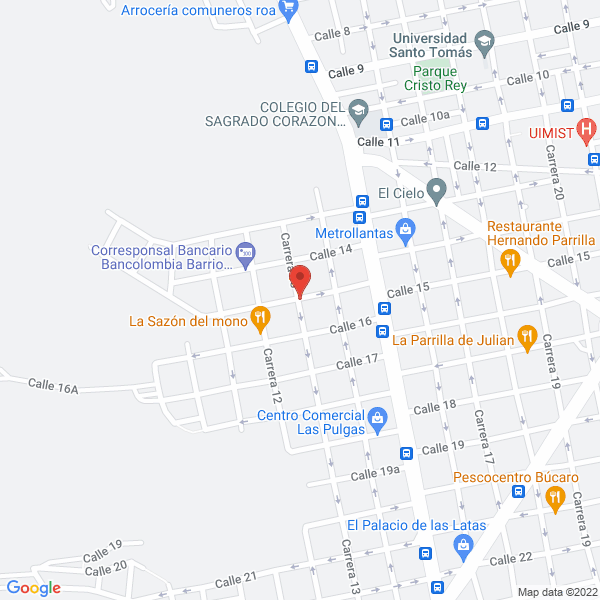 Map of Panadería La Españolita