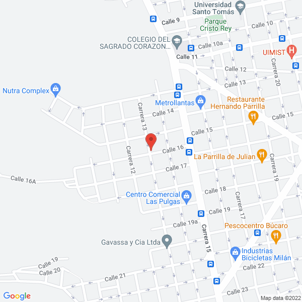Map of Panadería Los Búcaros