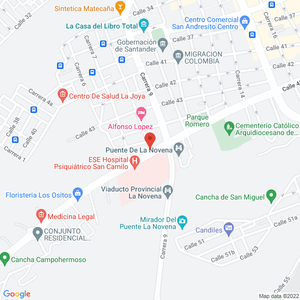 Map of Peluquería Coral