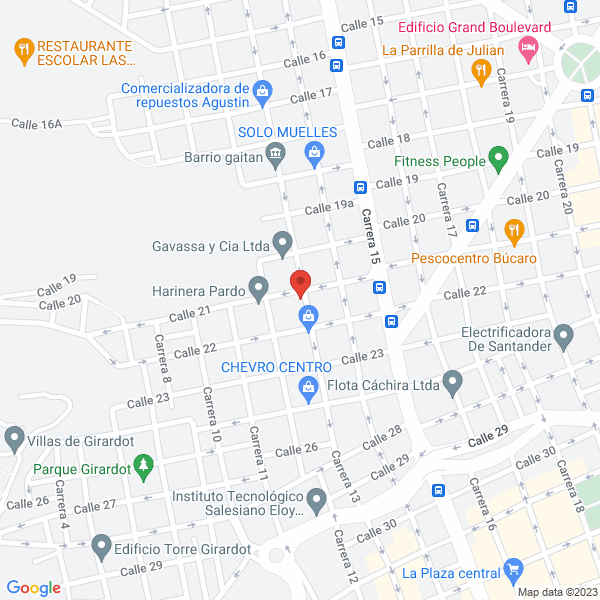 Map of Taller De Mecánica Industrial Ramón Tápias