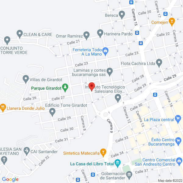 Map of Taller De Ornamentación Fabio López