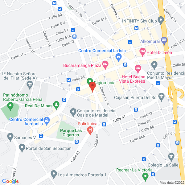 Map of Taller J.M.O.