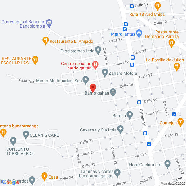 Map of Taller Pintumotos
