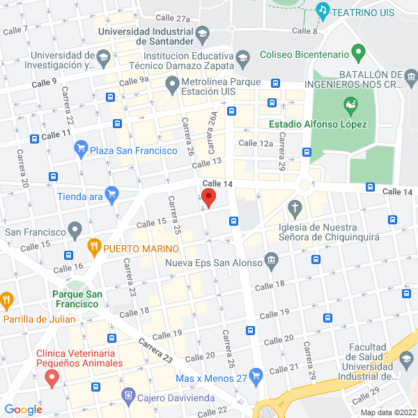 Map of Taller Servicio Fiat