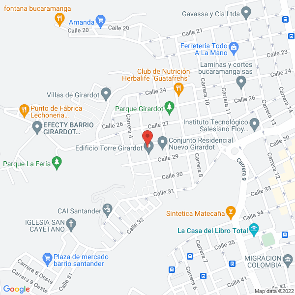 Map of Talleres Diesel La Quinta