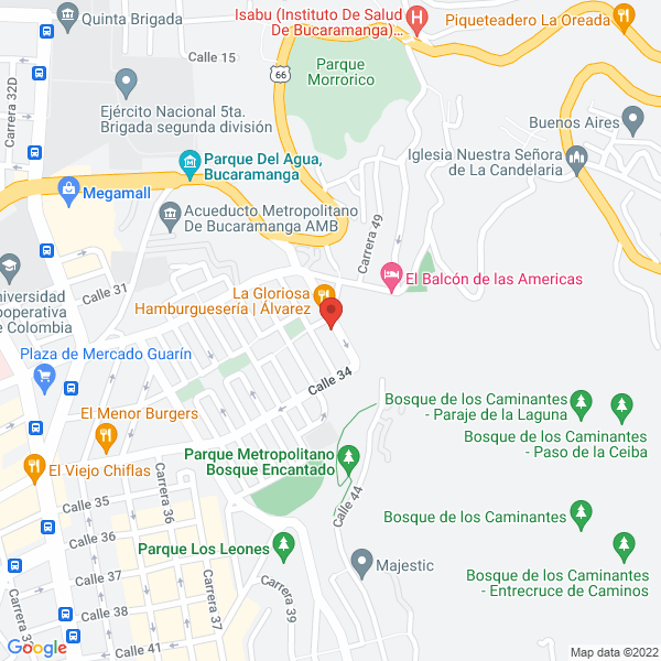 Map of Tamales Doña Tere