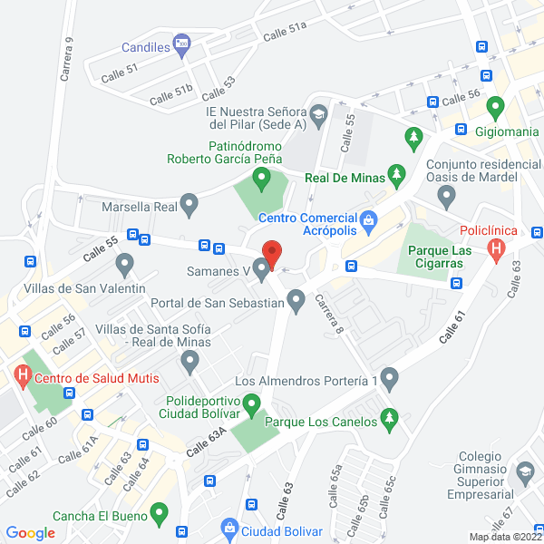 Map of Tenelec S.A.S.