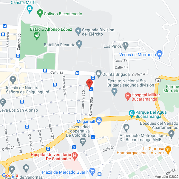 Map of Vidriería Y Marquetería Fuarte