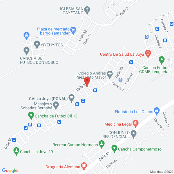 Map of Visión Latina