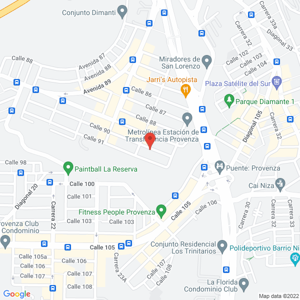 Map of Vital Camping Alquiler