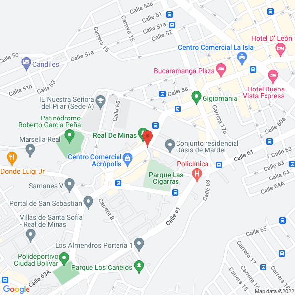 Map of Web Center Internet