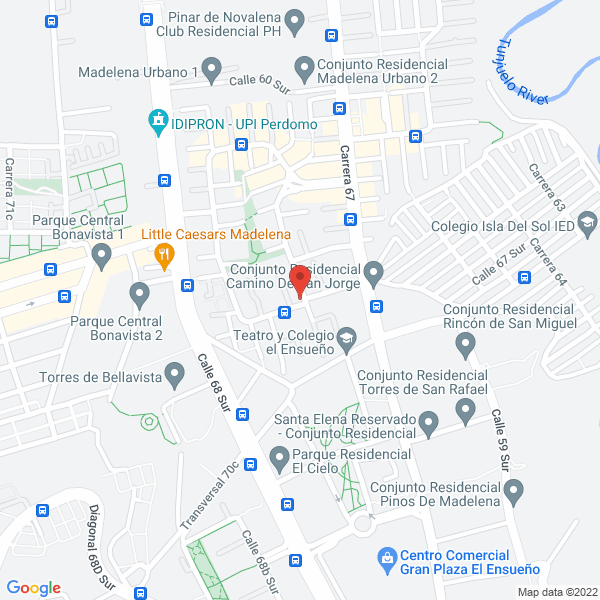 Mapa de Tribu Colombia